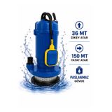 OPTIVEX Şamandıralı Dalgıç Temiz ve Kirli Dere Kuyu Su Motoru Drenaj Dalgıç Su Pompası 1 HP 75 KW