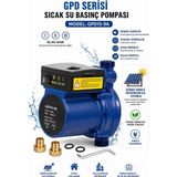 Optivex Sıcak Su Pompası & Basınç Artırıcı Pompa | Güneş Enerjisi Uyumlu | 3 Kademeli Manuel ve Hidroforlu
