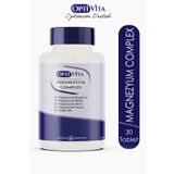 Optivita Magnezyum Complex 30 Tablet (Magnezyum Bisglisinat, Malat, Taurat, Sitrat + Vitamin B6)