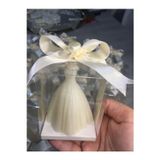 Opulent Accessories Prenses Gelin Kutulu Hediyelik Mum 20 Adet Düğün,Nişan,Söz,Nikah,Kına Hediyesi,Doğumgünü,Bebekmevlüd