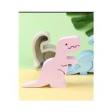 Opulent Accessories T-Rex dinazor Taş boyama, 8li büyük xxl boy Taş boyama, boyama etkinlik seti, okul öncesi boyama