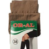 Or-Al Bayan 3 Lü Paket 70 Denye Kalın Mus Dizaltı Çorap-38-Bronz - Standart