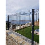 Ör-As Tel Örgü 50'lik Panel Çit Takım 10 mt + 1 Direk Avantaj Paket )- Antrasit Gri - 50 cm - Antrasit - Gri