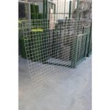 Ör-As Tel Örgü Galvanizli Hasır Tel (-5.5 x 5.5 Göz Aralıklı -) 3.5mm Kalınlık -150cm yükseklik 200cm uzunluk