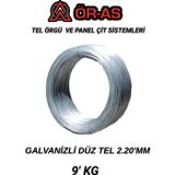 Ör-As Tel Örgü Galvanizli Tel -9 Kg - 2.20 Mm - Bağlama Teli Paslanma Yapmaz