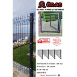 Ör-As Tel Örgü Ör As Tel Örgü Panel Çit Takım ( 100 cm Yükseklik 10 Mt Uzunluk ) + ( 100x100 Kapı )