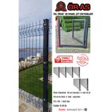 Ör-As Tel Örgü Ör As Tel Örgü Panel Çit Takım ( 120 cm Yükseklik 15 Mt Uzunluk ) + ( 120x100 Kapı )