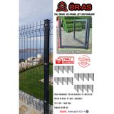 Ör-As Tel Örgü Ör As Tel Örgü Panel Çit Takım ( 120 cm Yükseklik 40 Mt Uzunluk ) + ( 120x100 Kapı )