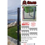 Ör-As Tel Örgü Ör As Tel Örgü Panel Çit Takım ( 120 cm Yükseklik 50 Mt Uzunluk ) + ( 120x100 Kapı )