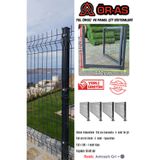 Ör-As Tel Örgü Ör As Tel Örgü Panel Çit Takım ( 150 cm Yükseklik 10 Mt Uzunluk ) + ( 150x100 Kapı )