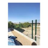 ÖR-AS TEL ÖRGÜ & PANEL ÇİT SİSTEMLERİ 100'Lük Panel Çit Takım 5 Mt + 1 direk Avantaj paket Yeşil Renk