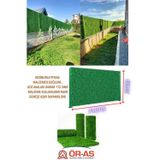 ÖR-AS TEL ÖRGÜ & PANEL ÇİT SİSTEMLERİ Çim Çit Örgü Telli Bahçe Çiti 70 cm x 2 Mt