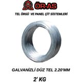 Ör - As Tel Örgü & Panel Çit Sistemleri Galvanizli Tel - 2 Kg - 2.20. mm - Bağlama Teli Paslanma Yapmaz - 2-kğ