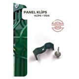 ÖR-AS TEL ÖRGÜ & PANEL ÇİT SİSTEMLERİ Klips Bağlantı Aparatı 30 Adet (VİDA DAHİL)