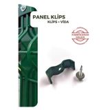 ÖR-AS TEL ÖRGÜ & PANEL ÇİT SİSTEMLERİ Klips Bağlantı Aparatı 70 Adet (VİDA DAHİL)
