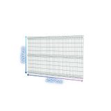 ÖR-AS TEL ÖRGÜ & PANEL ÇİT SİSTEMLERİ Ör-As Tel Bahçe Teli Panel Çit 120cmx250cm 4mm
