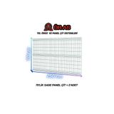 ÖR-AS TEL ÖRGÜ & PANEL ÇİT SİSTEMLERİ Ör-As Tel Bahçe Teli Panel Çit 70 cm x 250 cm = 2-ADET