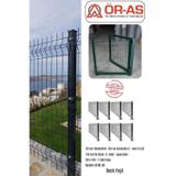 ÖR-AS TEL ÖRGÜ & PANEL ÇİT SİSTEMLERİ Panel Çit Takım ( 150 Cm Yükseklik 20 mt Uzunluk ) + ( 150 x 100 Kapı -)