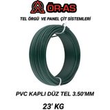 Ör-As Tel Örgü Pvc Kaplı Düz Tel 3.5 mm Kalınlık 23 Kg - 1-Adet