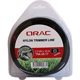 Orac 3,50 mm 36 mt Kare Siyah Tırpan Misinası
