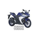 oracall Yamaha r25 alt sakal sticker,R25 STİCKER,GÜMÜŞ GRİ STİCKER