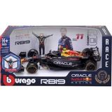 Oracle Red Bull Racing RB19 Figürlü Formula 1 Yarış Arabası Sergio Perez 1 / 24 Ölçek Model Araba