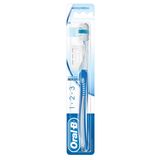 Oral-B 1,2,3 Gösterge Kısa Başlı Diş Fırçası 35 Orta, 1'li Paket