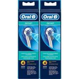 Oral-B 2x4 Adet Oxyget Ağız Duşu Diş Fırçası Yedek Başlığı