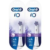 Oral-B 2x4 Adet Radiant White Beyaz Diş Fırçası Yedek Başlığı