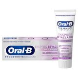 Oral-B 3D White Advenced Ekspres Beyazlatıcı Parlak Diş Macunu 75 Ml (4'Li Paket)