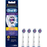 Oral-B 3D White Diş Fırçası Yedek Başlığı 4'lü Hassas Diş Etleri İçin Özel Temizlik