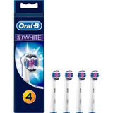 Oral-B 3D White Diş Fırçası Yedek Başlığı Orta Sertlik 4 Adet Beyaz Renk