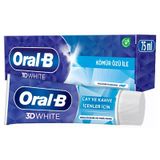 Oral-B 3D Whıte Diş Macun 75 Ml Çay Kahve 5'Li Avantaj Paketi
