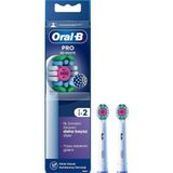 Oral-B 3D White Şarjlı Diş Fırçası Yedek Başlığı 2 Adet - Renkli