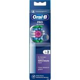 Oral-B 3D White Şarjlı Diş Fırçası Yedek Başlığı 2 Adet - Standart - Renkli