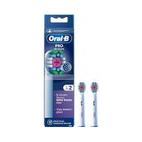 Oral-B 3D White X-Filament Şarjlı Diş Fırçası Yedek Başlığı 2 Adet - (ClearEyelets)Black-RadiantOrchid