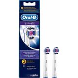 Oral-B 3D White Yedek Fırça Başlığı Ultra Yumuşak Kıllar ile 2 Adet Diş Fırçası için