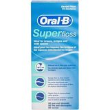Oral-B 50 Parça Super Floss Diş İpi Orta Sertlikte Diş Arası Temizleme Ürünü