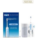 Oral-B Ağız Sağlığı Merkezi Ağız Duşu ve 1 Oxyjet Başlığı + 1 Waterjet Başlığı - Beyaz - Standart