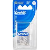 Oral-B Arayüz Diş Fırçası Yedek Başlık 6'lı Beyaz – Eğimli Tasarım ile Hassas ve Etkili Temizlik, Premium Kalite - Arayüz Diş Fırçası Yedeği Eğimli 6 Adet