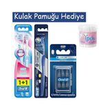 Oral-B Arayüz Fırçası + Arayüz 6`lı Yedek Başlık + Ultrathin Kompakt Hassas Diş Eti Bakımı 2'li Diş Fırçası