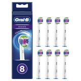 Oral-B Başlıklar 3D White 8'li FFU CleanMaximizer