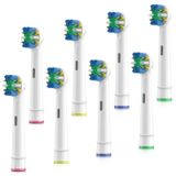 Oral B Braun için Yedek Diş Fırçası Başlıkları, FDMDAF Profesyonel Elektrikli Diş Fırçası Başlıkları, Hassas Temiz Fırça Başlıkları Oral-B 7000/Pro 1000/9600/ 5000/3000/8000 ile Uyumlu (8 Paket)