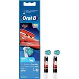 Oral-B Cars Yumuşak Kıllı 2'li Diş Fırçası Yedek Başlığı Çocuklar İçin Renkli EB10