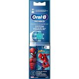 Oral-B Çocuk Için Spiderman Şarjlı Diş Fırçası Yedek Başlığı 2 Adet - Standart - Renkli