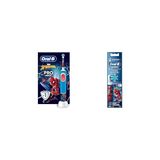 Oral-B Çocuk Şarjlı/Elektrikli Diş Fırçası Spiderman D103 + Oral-B Çocuk İçin Spiderman Şarjlı Diş Fırçası Yedek Başlığı 2 Adet