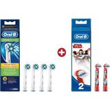 Oral-B Cross Action 4'lü ve Starwars 2 'li Yedek Başlık
