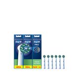 Oral-B Cross Action Clean Maximiser 6Lı Diş Fırçası Yedek Başlığı Eb50 Beyaz
