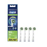 Oral-B Cross Action Clean Maximizer 4'Lü Diş Fırçası Yedek Başlığı Eb50 Beyaz