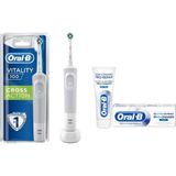 Oral-B Cross Action Şarjlı Diş Fırçası + Oral-B Diş Macunu Pro Original